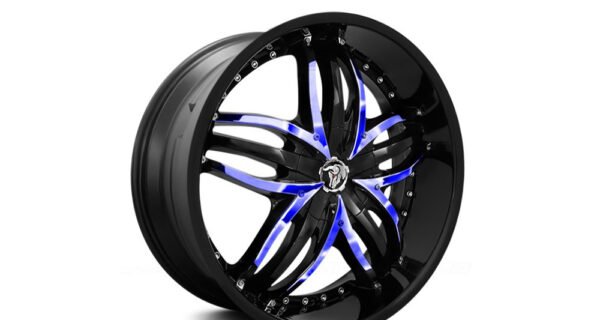 Blue Wheel With Inserts